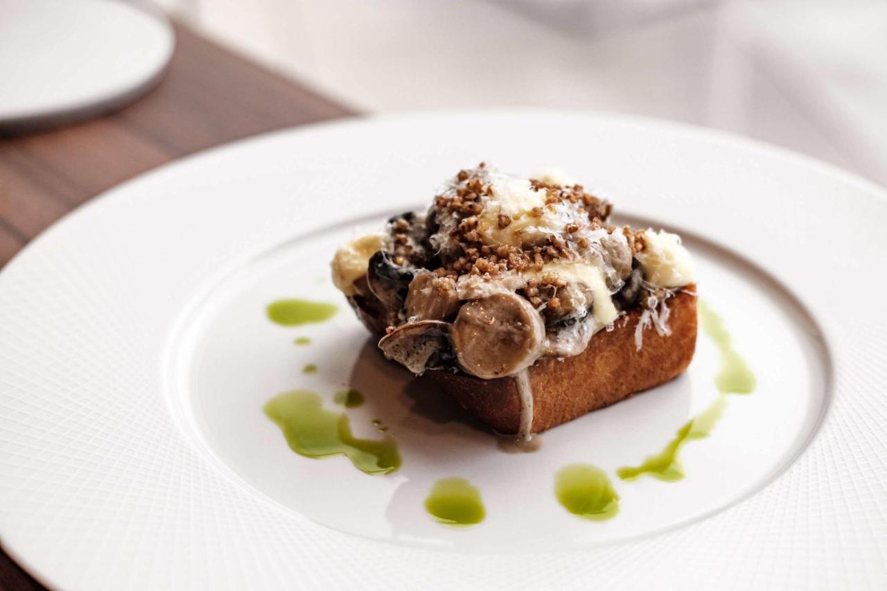 Hyatt Regency Malta Hotel Saint Julian's Exterior photo A mushroom and cheese toast